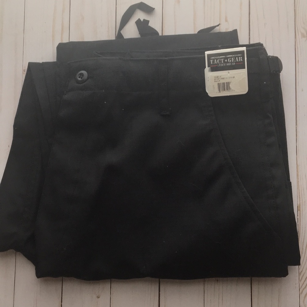 Black Tactical pants x2